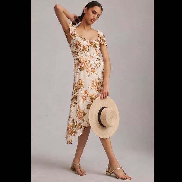 Reformation Maebry Floral Dress in Bella - Picture 1 of 5